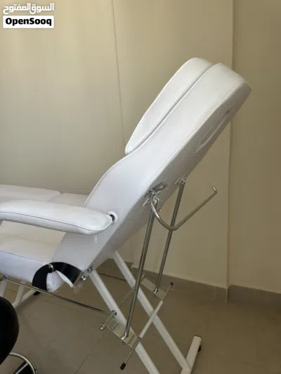 Salon bed with chair سرير صالون تجميل مع كرسي متحرك للبيع 2