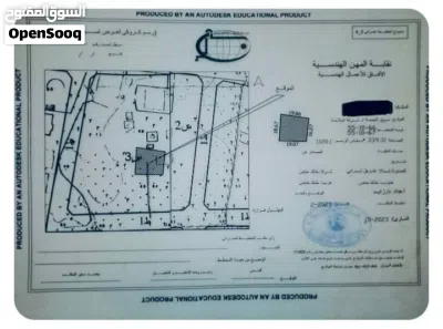 أرض 169 متر في عرادة شارع مدرسة الانطلاق خلف جامع جويلي داخل المخطط ومقسم بناء حديث 2