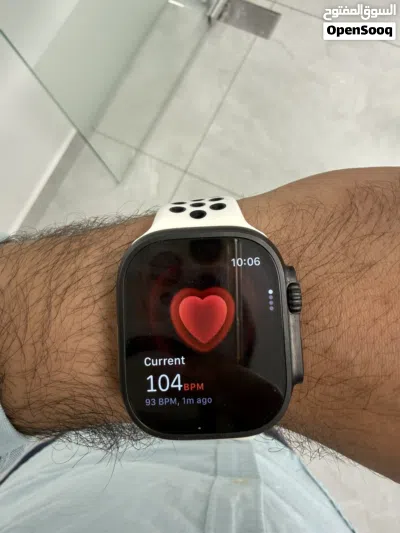 ابل ووتش الترا 3 وارد امريكي لون بلاتينيوم 49mm 2