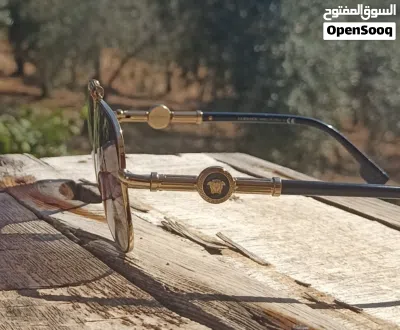 نظارة فرزاتشي Aviator أصلية ذهبية – فخامة وأناقة – حالة ممتازة جداً . 3