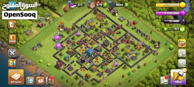 حساب كلاش اوف كلانس town hall12 builder hall 7 سعر 15 قابل للمفاوضه 2