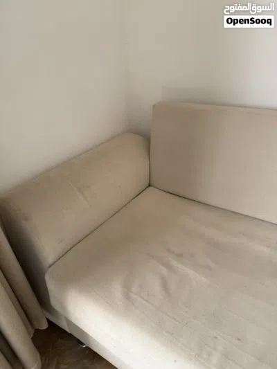 كنب بيج مستعمل قابل للتنجيد 4