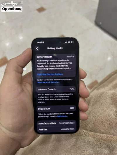 iPhone 15 pro used for sale 4