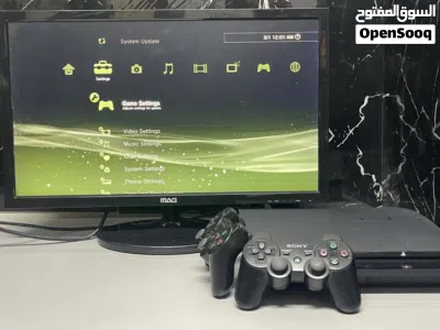للبيع: جهاز PlayStation 3 Slim بحالة ممتازة + ألعاب مميزة 2