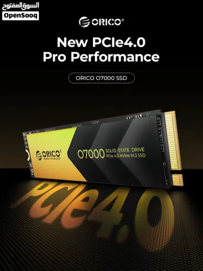 قرص تخزين ORICO O7000 NVMe SSD بسعة 512GB ORICO O7000 512GB NVMe M.2 SSD 3