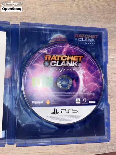 لعبة جهاز بلاستيشن فايف ratchet and clank rift apart بحالة جديدة وسعر مغري 4
