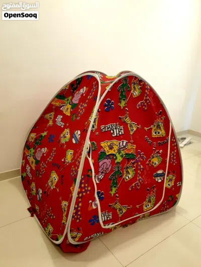 SpongeBob SquarePants Kids Play Tent 120 ×120cm خيمة ألعاب للأطفال (باب إسفنجي) 3