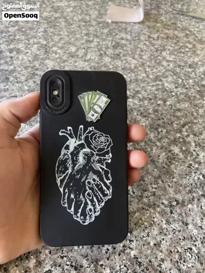 آيفون x مو مغير فيه اشي 64gb بطارية 74 2