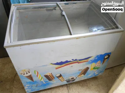فريزر عرض بوظة شغال تجميد ممتاز ماتور وغاز R404 السعر 85دينار 4