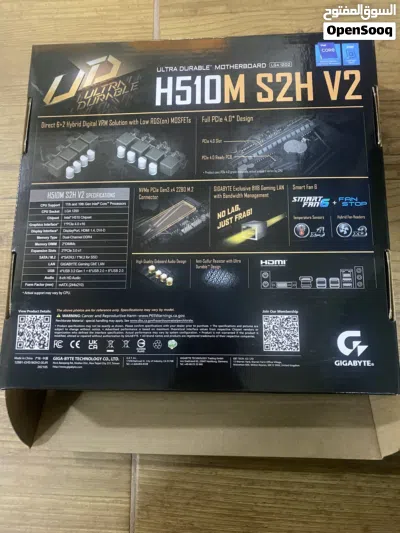 معالج i5-10400f مع بورد h510 asus 3