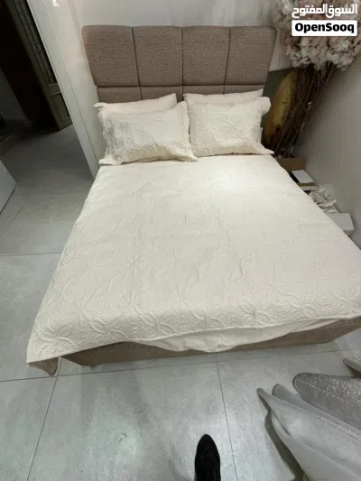 تخت مفرد ونص + فرشة ( جديد ) 4