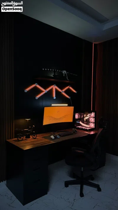 شاشه ns gamer 34 inch الترا وايد (كيرڤ) 3