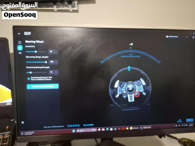 Logitech G29 Steering Wheel+pedals+shifter ستيرنغ مع دعسات مع جير عادي PS5/PS4/PS3/PC 2