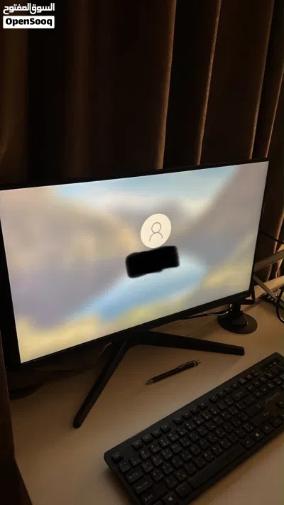 فرصة! شاشة سامسونج 24 بوصة (IPS) بحالة ممتازة استخدام بسيط جدًا- مناسبة للعمل والدراسة والألعاب 3