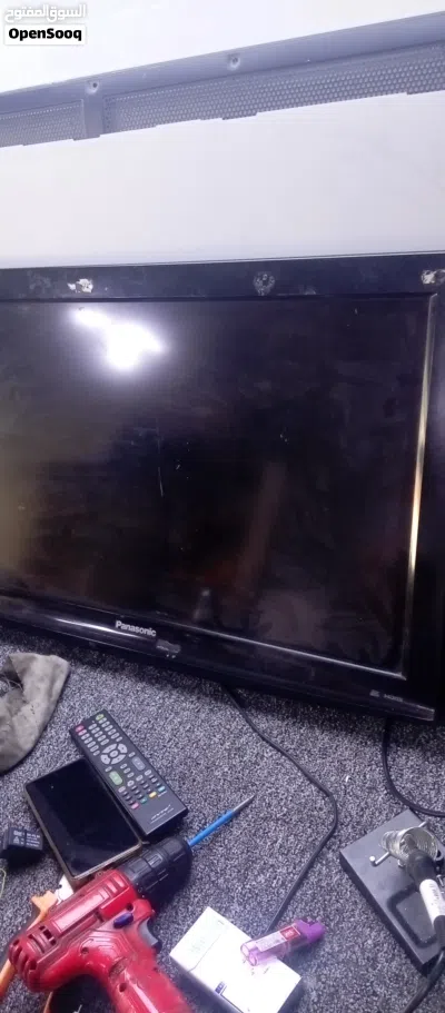 متوفر ثلاث شاشات حجم 32 ماركات lcd بحالة الوكاله للبيع 2