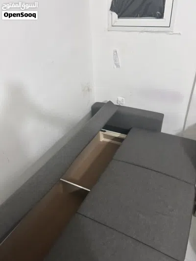3-Seater Sofa Bed with Storage - 3