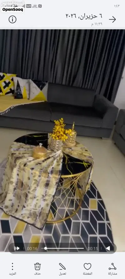 طبلات اسود وذهبي 2