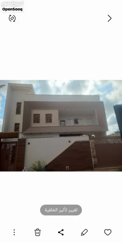 منزل للبيع من طابقين مفصلين مسقوف470م ارض 330م الثمن 1350000الف 4