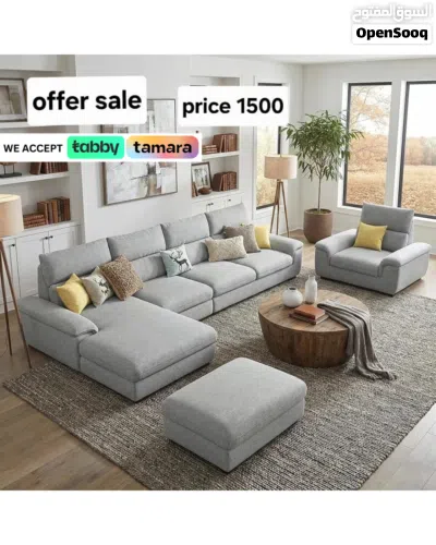 طقم كنب بتصميم عصري جداً – Perfect for Modern Homes Soft, Clean & Low Price 2