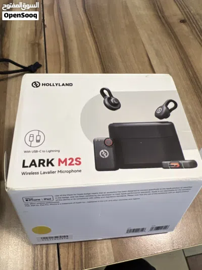 مايك. Hollyland مستخدم مرى واحده فقط في حاله الوكاله Mike Lark M2S Combo Edition 3