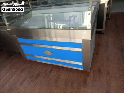 ثلاجات وطاولات عرض أسماك عالية الجودة - Glass top Fish display Fridge 3