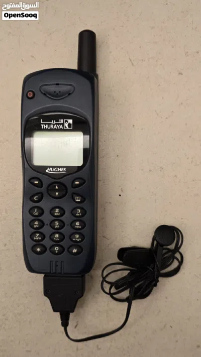 هاتف ثريا فضائي كلاسيكي Thuraya Hughes 7101 Satellite phone بحالة جديدة مع كامل الملحقات 3