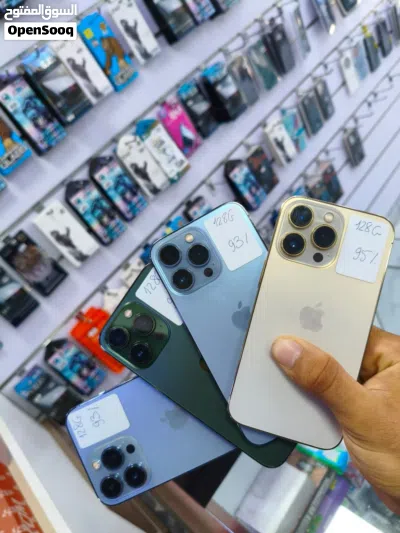 ايفون 13pro و8+و13عادي و11برو دبل تعقيم+ظمآن محل احكي في نظيف مجموعه ايفون بحاله ممتازه جدا وبسع 4