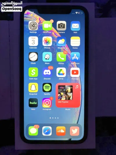 Sweep & Sell Apple iphone XR 128 GB, change battery new one and now battery health 100%, activate 4