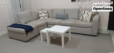 ديوان مع طبلات وزوليه مستعملين محتاجين غسل فقط 2