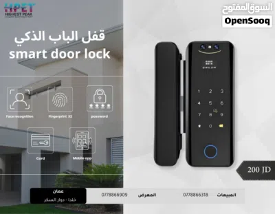 قفل الباب الذكي يدعم الكاميرا والفيديو دعم تطبيق على الهاتف المحمول Smart door lock tuya 3