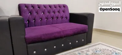 طقم مجلس كامل 3+2+1+1 مع الطاولة Complete Sofa Set 3+2+1+1 with Coffee Table 3