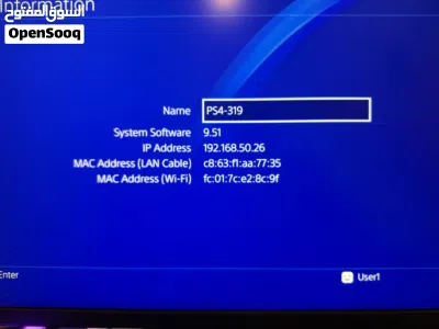 للبيع PS4 Pro 1TB Firmware 9.51 4