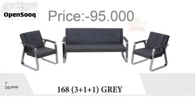 أريكة مكتب جديدة تمامًا تتسع لخمسة أشخاص Office Sofa 5seater 3