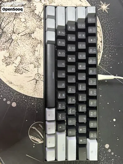 RGB gaming mechanical keyboard 61 keys 3