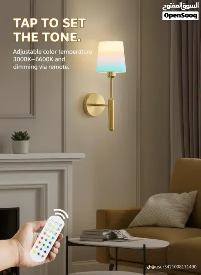 طقم RGB Wall Sconces من ماركة Dehobo العالمية 4
