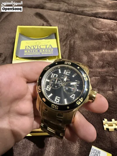 ساعة إنفيكتا برو دايفر أصلية (Invicta Pro Diver 17497) بالكرتونة - بحالة وكاله غير مستخدمه 2