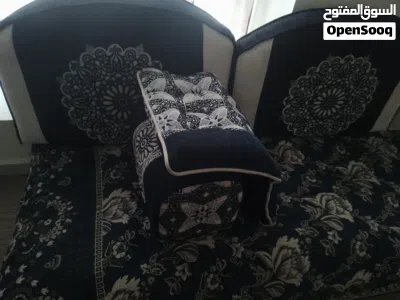 مجلس عربي كحلي بوجهين ظغط وصابي درجه أولى والمساند بوليستر 3