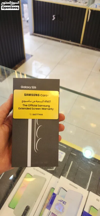Samsung S26(BMS) عادي (256) جديد كفالةالوكيل الرسمي بالأردن لمدة عامين عرض no active لمدة 72 ساعة 3