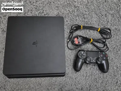 للبيع: جهاز بلايستيشن 4 سليم (PS4 Slim) – بحالة جيدة + قابل لتفاوض. 2