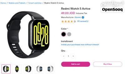 Redmi Watch 5 Active-ساعة ريدمي 5 active 2