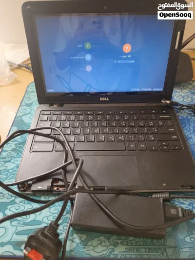 لابتوب ديل كروم بوك Dell Chromebook 11 3180 شغال 100% (للتفصيخ أو الاستخدام الخفيف) 3