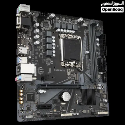مذربورد جيجابايت لمعالجات انتل جيل 12 + 13 + 14 - GIGABYTE UD H610M-S2 DDR5 LGA 1700 MOTHERBOARD 2