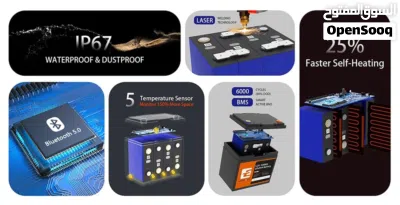 بطاريات ليثيوم LiFePo4 100A 4