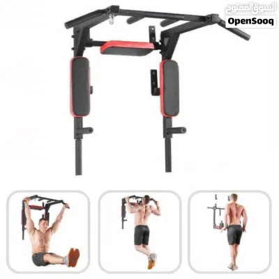 pull up bar multi سحب متعدد الوظائف معلق على الحائط للاستخدام المنزلي سهلة التركيب ومناسبة لتدريب 3