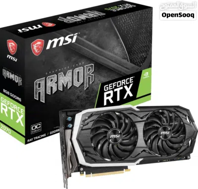كرت شاشة MSI GeForce RTX 2070 ARMOR 8G OC 2