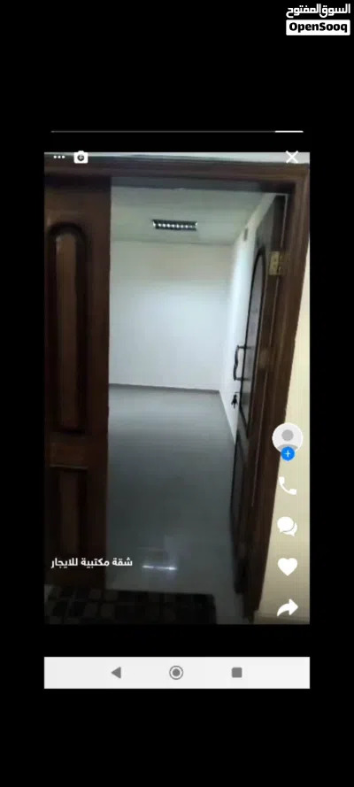 الوسيط لدينا شقه مكتبيه خدميه الايجار مكان قرجي كوبري العمال ع طريق الرئيسي اقرا تحت 3