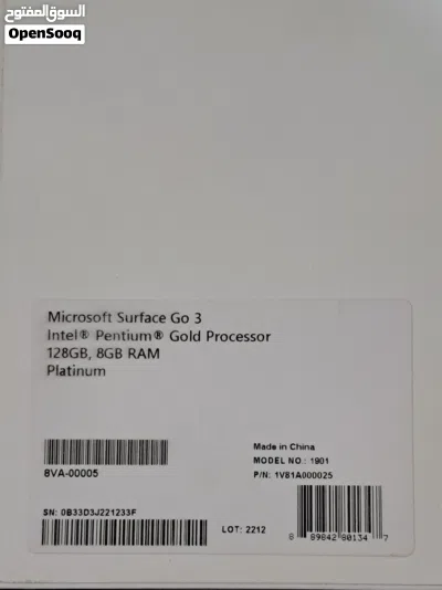 Microsoft Surface Go 3 – Compact 2-in-1 Touchscreen Tablet/Laptop (Excellent Condition) 4