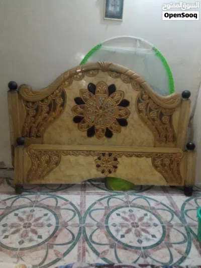 سرير خشبي ماليزي 2
