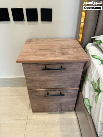 New Single Bed Set With Mattress And 2 Side Tables Plus 2 Door Wardrobe 2