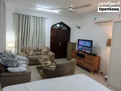 استوديو كبير مفروش للايجار big furnished studio for rent 3